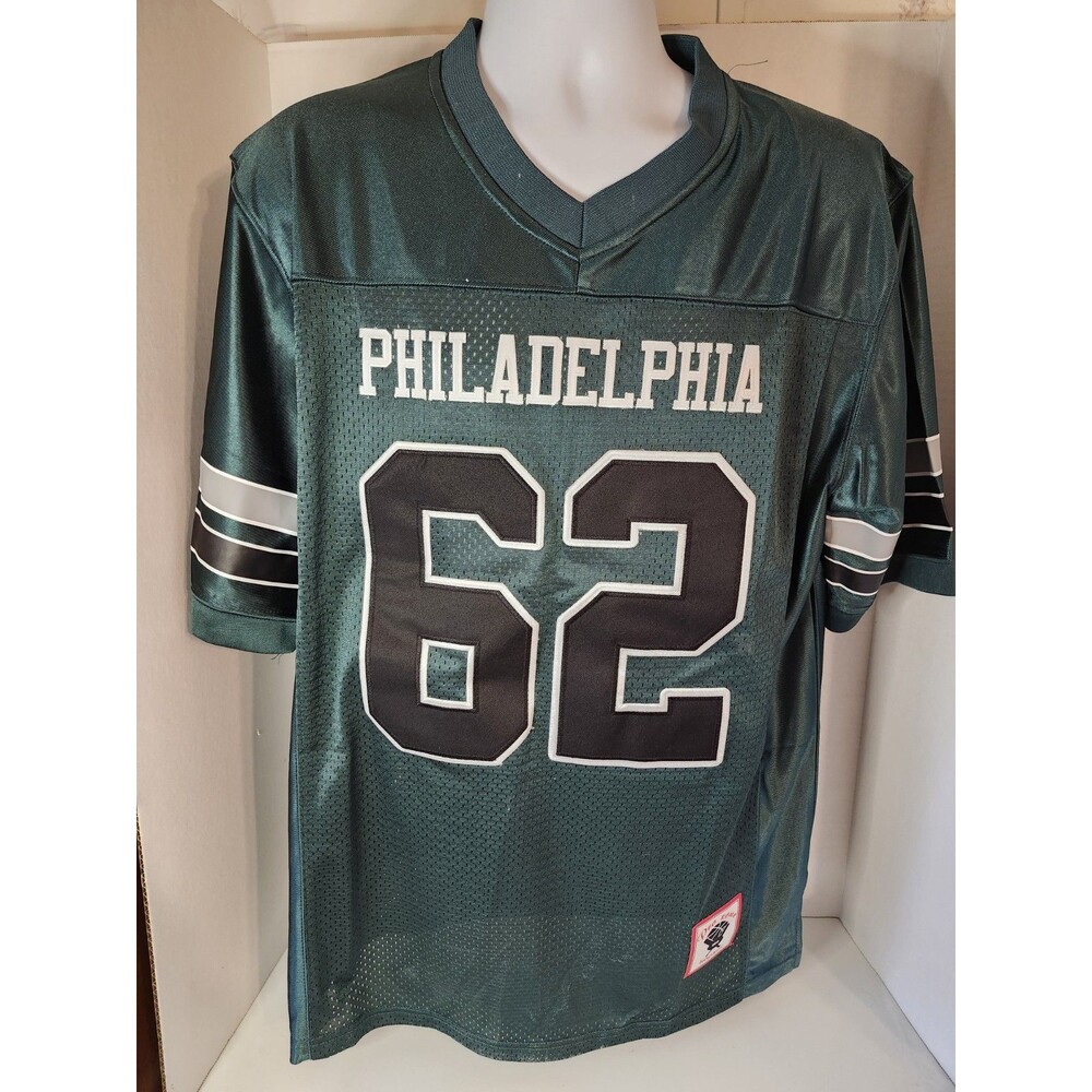 Philadelphia Eagles Jason Kelce #62 Football Jersey, Size Medium